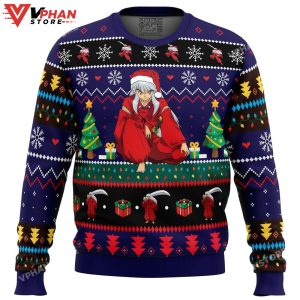 Inuyasha Ugly Christmas Sweater 1