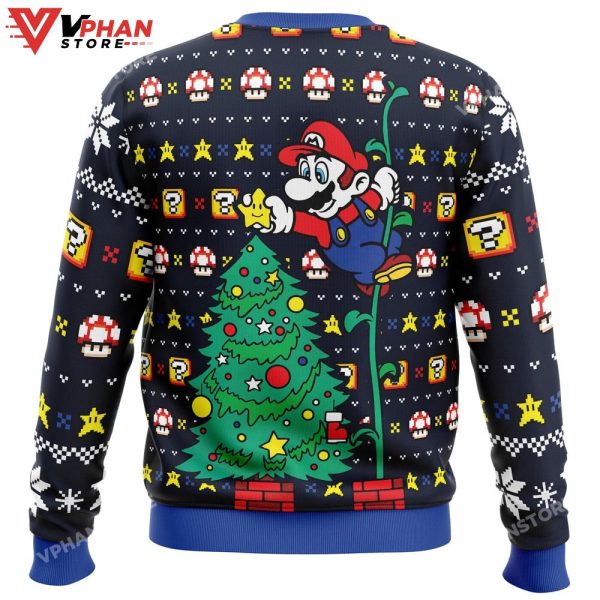 It’s a Tree Super Mario Bros Ugly Christmas Sweater