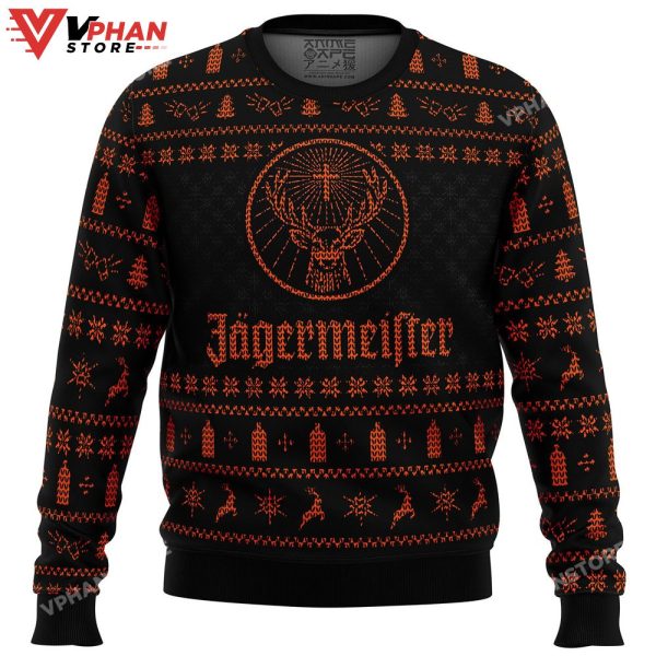 Jagermeister Ugly Christmas Sweater