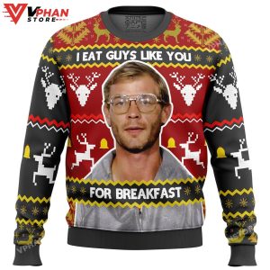 Jeffrey Dahmer Ugly Christmas Sweater 1