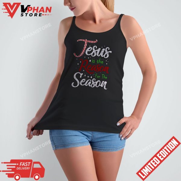 Jesus Is The Reason For The Season X-Mas Christian T-Shirt