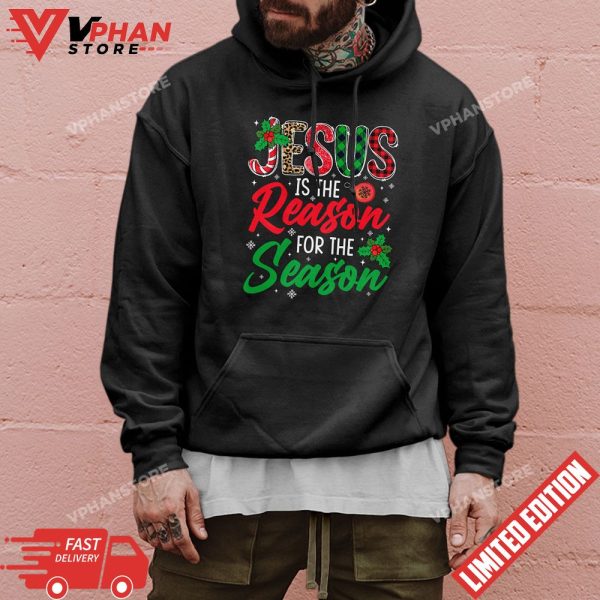 Jesus Is The Reason for Season Christmas Family Pajamas T-Shirt