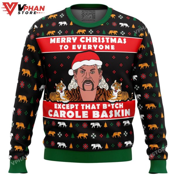 Joe Exotic Tiger King Christmas Sweater