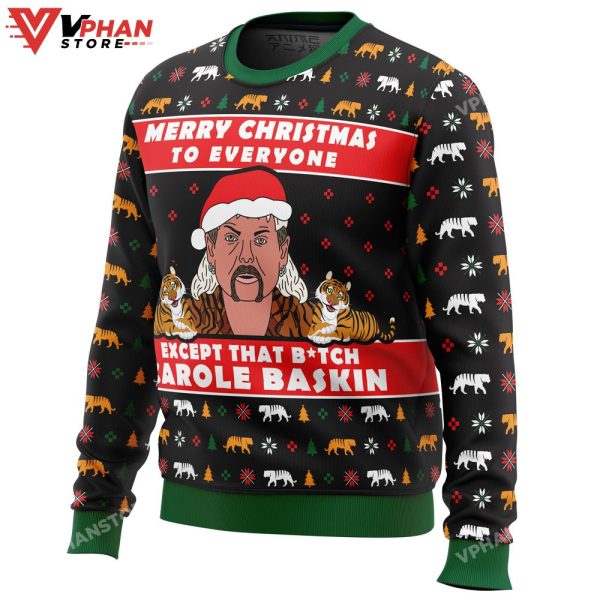 Joe Exotic Tiger King Christmas Sweater