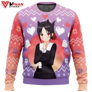 Kaguya Shinomiya Kaguya sama Love Is War Ugly Christmas Sweater 1