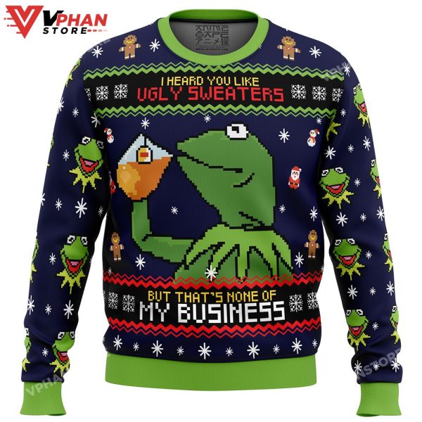 Kermit The Frog Christmas Sweater