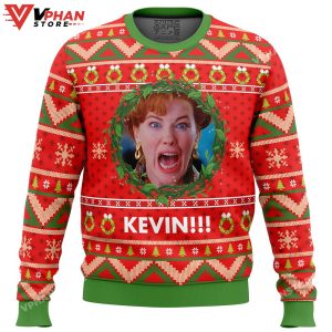 Kevin!!! Home Alone Ugly Christmas Sweater 1