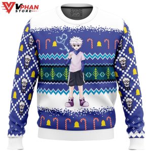 Killua Zoldyck Hunter X Hunter Ugly Christmas Sweater 1