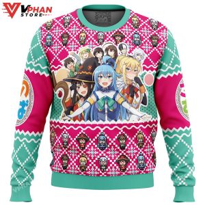 KonoSuba Ugly Christmas Sweater 1