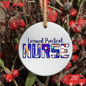 LPN Nurse Ornament 1