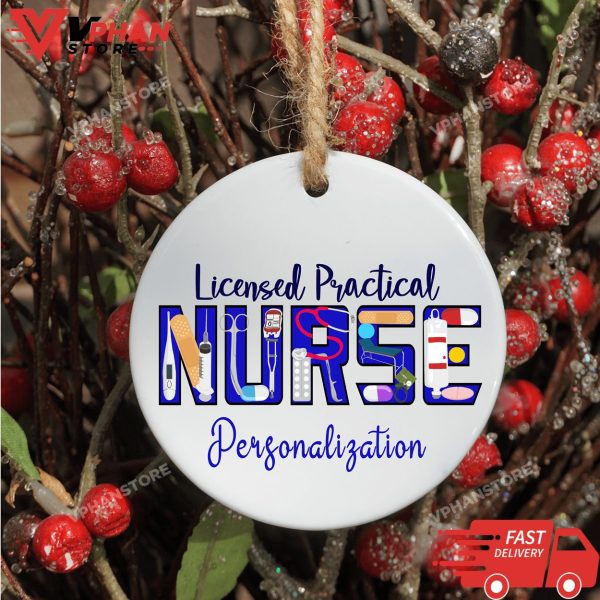 LPN Nurse Ornament