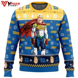 Lemillion Christmas My Hero Academia Ugly Christmas Sweater 1