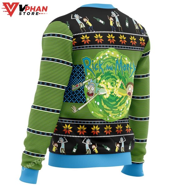 Rick and Morty Lets Get Schwifty! Christmas Sweater