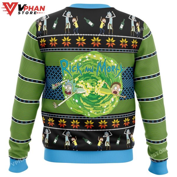 Rick and Morty Lets Get Schwifty! Christmas Sweater