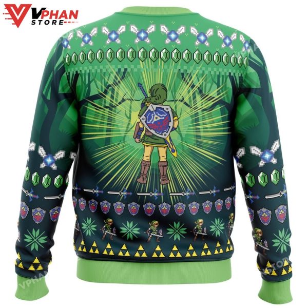 Link Legend of Zelda Ugly Christmas Sweater