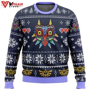 Majora's Mask Legend Of Zelda Ugly Christmas Sweater