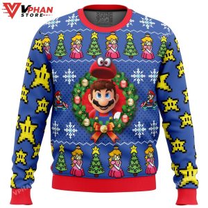 Mario Kart Ugly Christmas Sweater 1