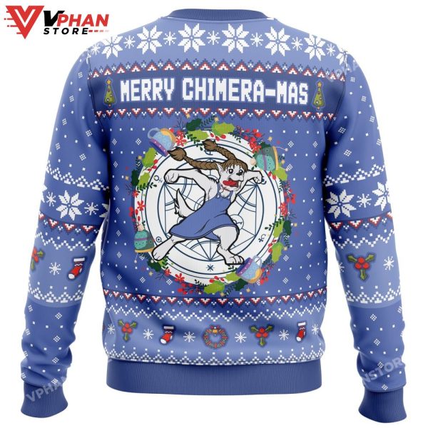 Merry Chimera-mas Fullmetal Alchemist Christmas Sweater