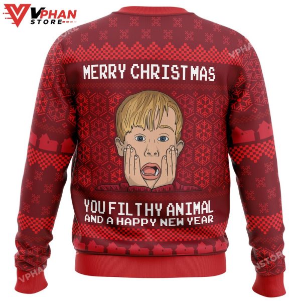 Merry Christmas Home Alone Ugly Sweater