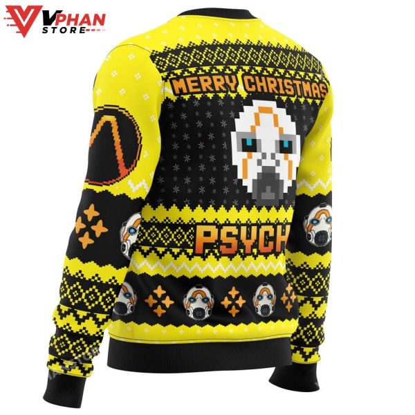 Merry Christmas Psychos Borderlands Ugly Sweater