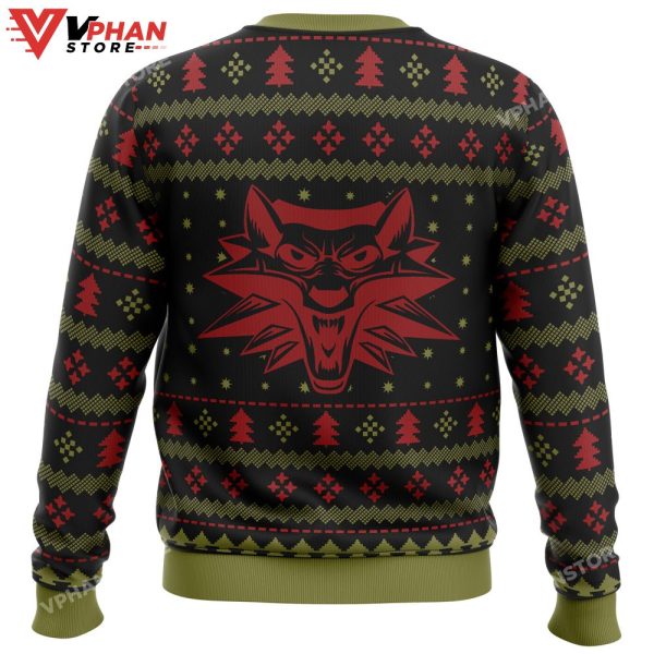 Merry Christmas And Toss A Coin The Witcher Ugly Christmas Sweater