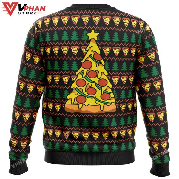 Merry Pizza Ugly Christmas Sweater