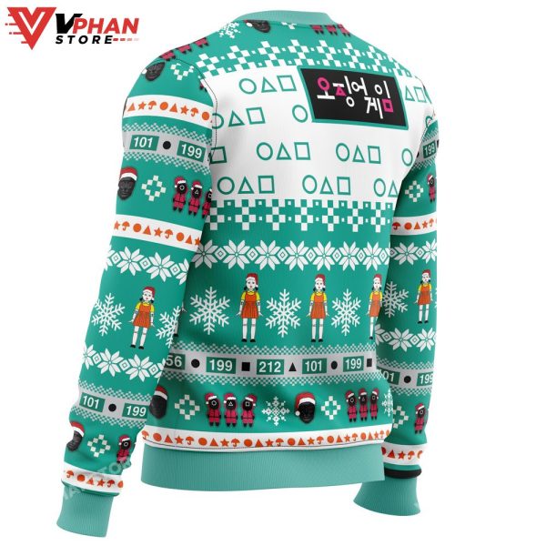 Merry Squidmas Squid Game Christmas Sweater