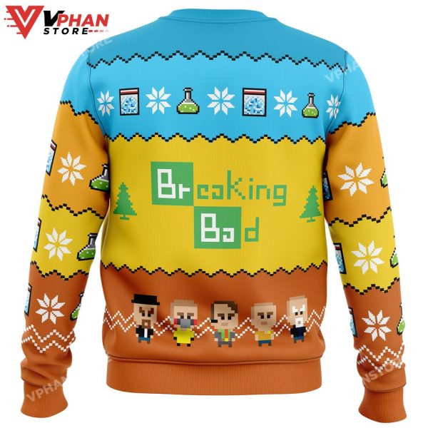 Methy Christmas Breaking Bad Ugly Christmas Sweater