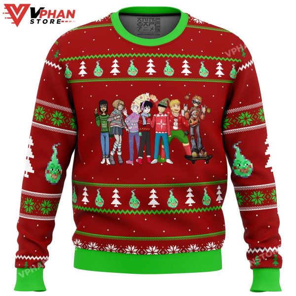 Mob Psycho 100 Holiday Ugly Christmas Sweater