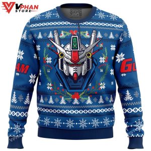 Mobile Suit RX 78 Gundam Ugly Christmas Sweater 1