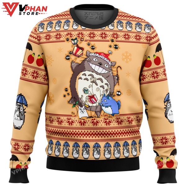 My Neighbor Totoro Alt Ugly Christmas Sweater