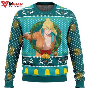 Nikaido Dorohedoro Ugly Christmas Sweater 1