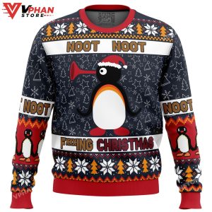 Noot Christmas Pingu Ugly Christmas Sweater 1