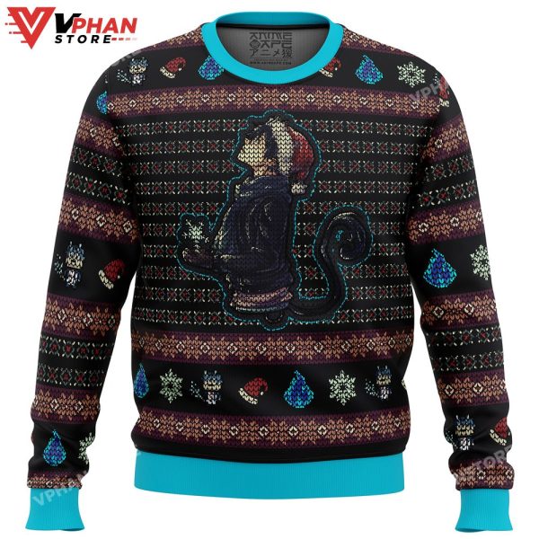 Okumura Rin Blue Exorcist Ugly Christmas Sweater