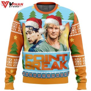 Point Break Ugly Christmas Sweater 1