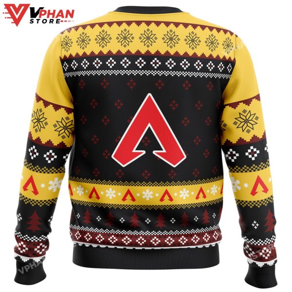 Predator Rank Apex Legends Ugly Christmas Sweater