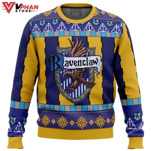 Ravenclaw Harry Potter Ugly Christmas Sweater 1