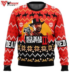 Red Dead Redemption Ugly Christmas Sweater 1