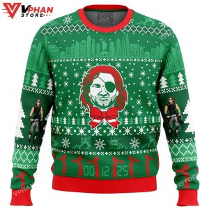 Russell for the Holidays Escape in New York Ugly Christmas Sweater 1