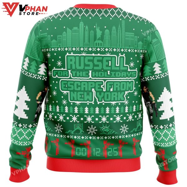 Russell For The Holidays Escape In New York Ugly Christmas Sweater