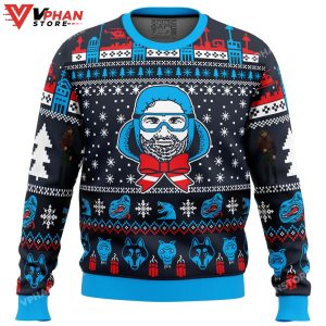 Russell for the Holidays The Thing Ugly Christmas Sweater 1