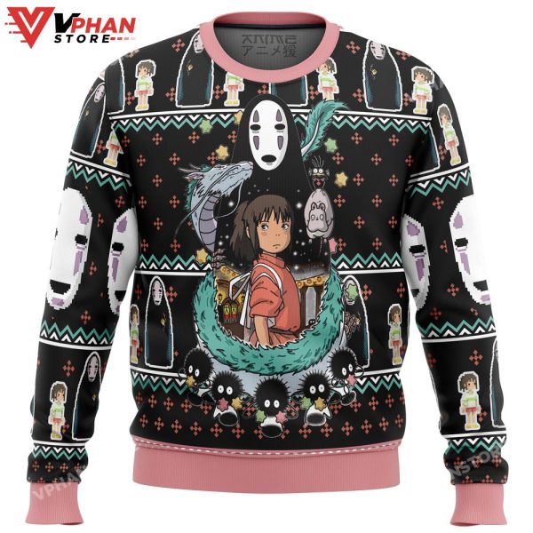 SPIRITED AWAY Avatar Ugly Christmas Sweater