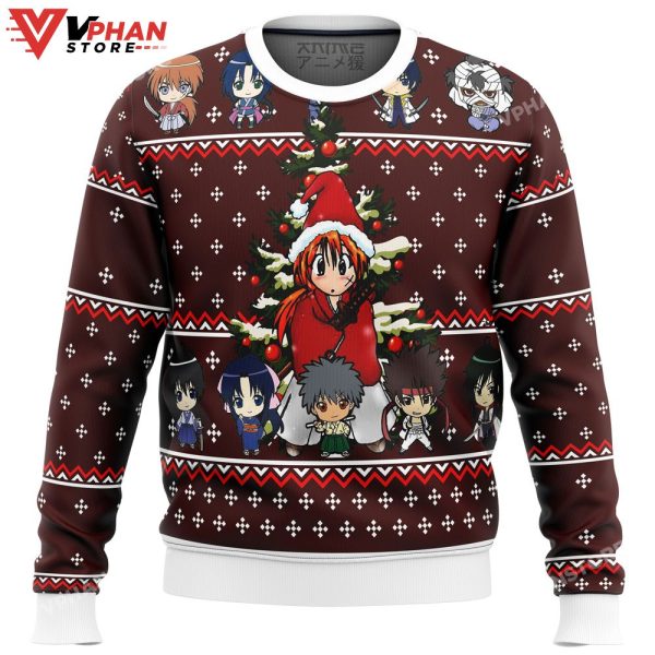 Samurai X Ugly Christmas Sweater