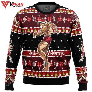 Santa Baki Ugly Christmas Sweater 1