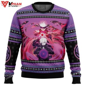 Satoru Gojo Jujutsu Kaisen Ugly Christmas Sweater 1