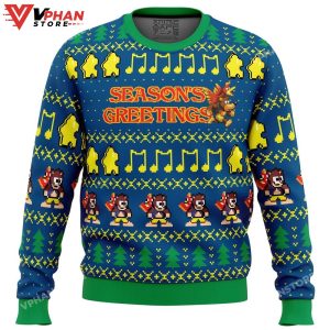 Season's Greetings Banjo-Kazooie Ugly Christmas Sweater