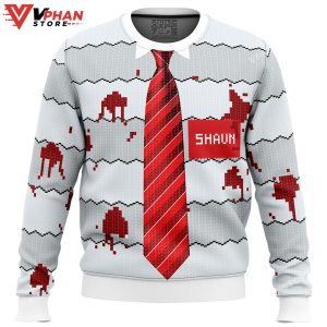 Shaun of the Dead Ugly Christmas Sweater 1