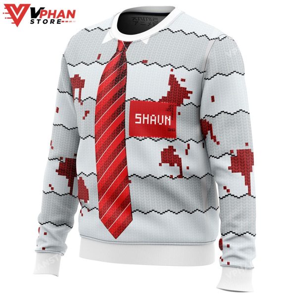 Shaun Of The Dead Ugly Christmas Sweater