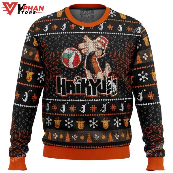 Shōyō Hinata Haikyuu Ugly Christmas Sweater