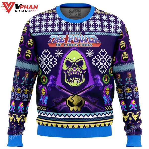 Skeletor Masters Of The Universe Ugly Christmas Sweater